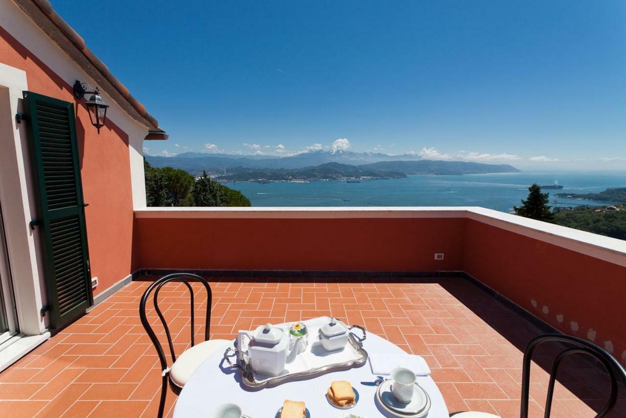 Villa Bellosguardo Apartments Специя Экстерьер фото